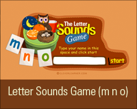 Letter sound games for kids