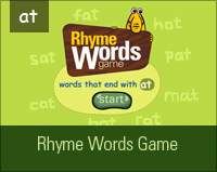 Free rhyme words games for children