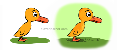 Steps to draw a duck