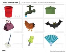 Free middle sound worksheets