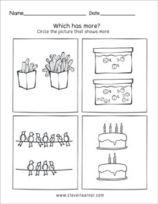 Big Small Worksheet Comparison Worksheet Preschool -  Norway