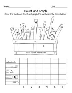 count and chart kids worksheet