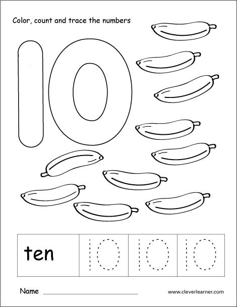 number-ten-writing-counting-and-identification-printable-worksheets