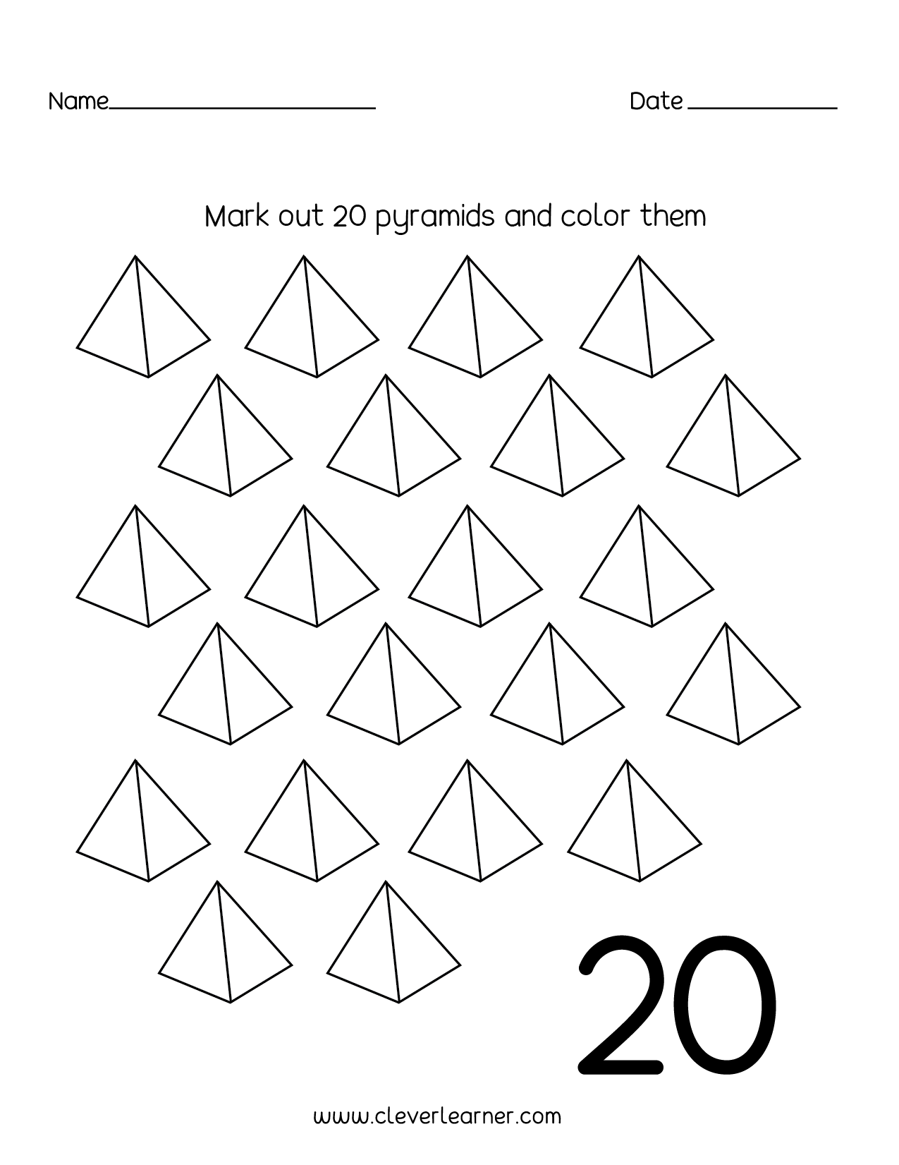 numbers-to-20-worksheets