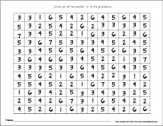 number puzzle for kids