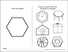 hexagon shape activity 3