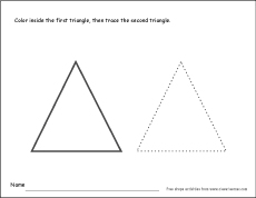 triangle shape activity 1