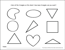 triangle shape activity 2