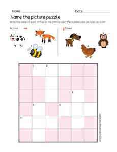 picture puzzles for children in preschool