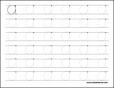 letter a writing and coloring worksheet