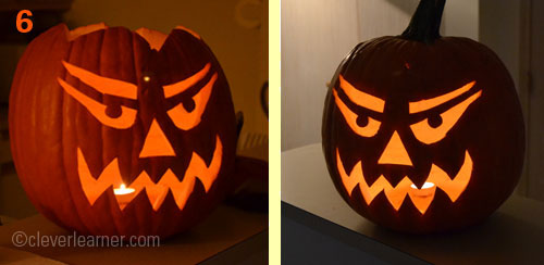 awesome halloween trick or treat jack-o-lantern