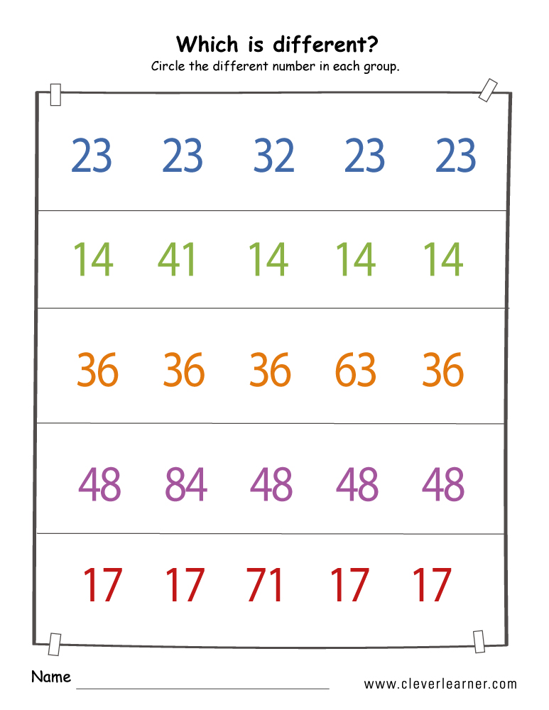 Different number. 23 Февраля Worksheets. Which number. Different numbers.