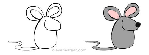 How to draw mice
