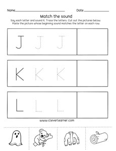 Worksheet Matching Vocabulary Jkl Coloring Page Vector, 58% OFF