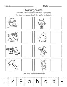 free and fun beginning sounds worksheets for preschools