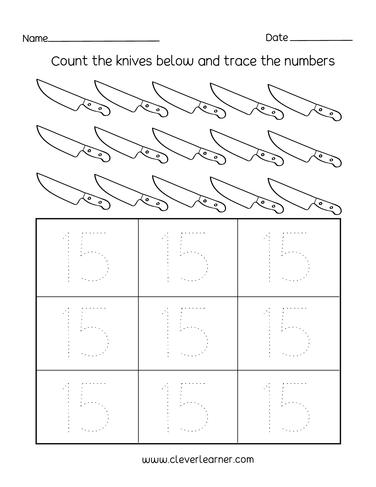 number-15-writing-counting-and-identification-printable-worksheets-for