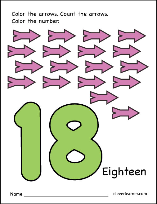 number-18-worksheet-for-preschool