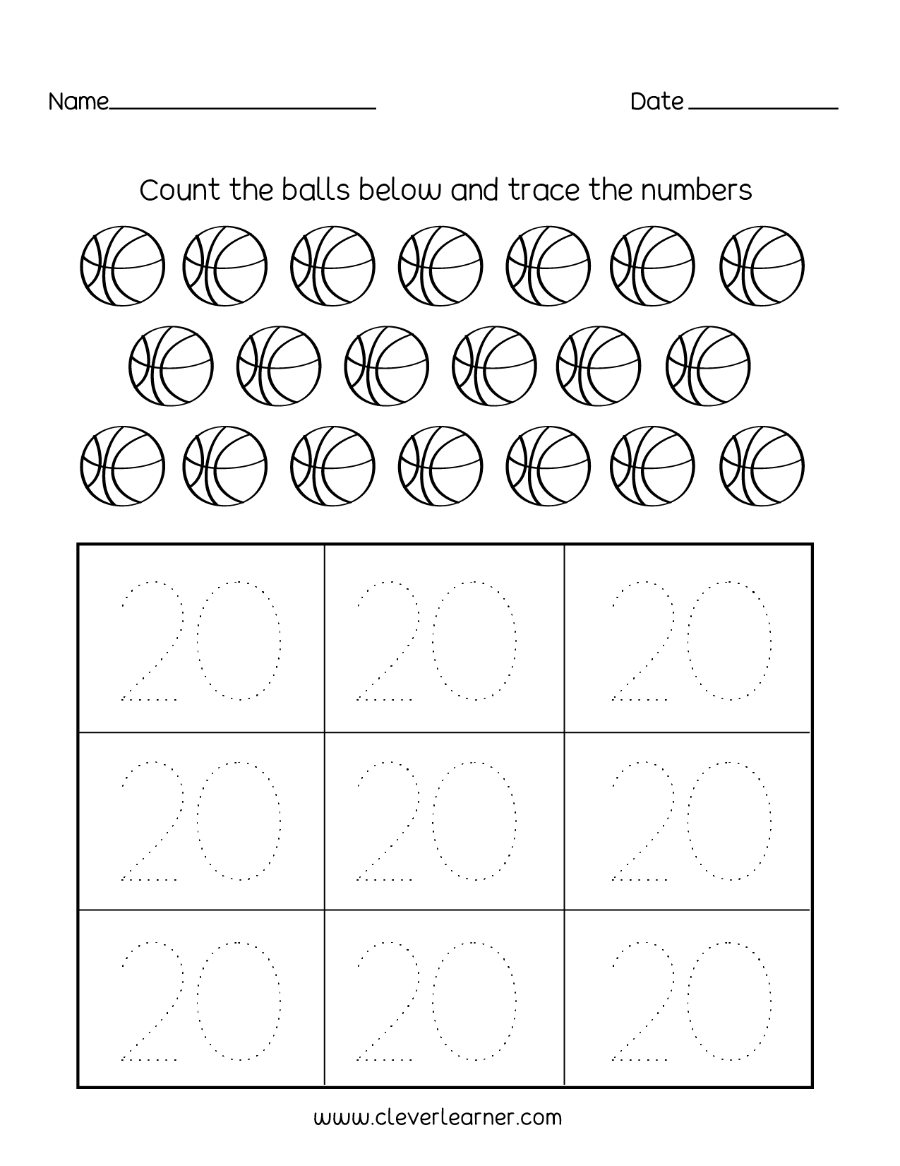 number-20-writing-counting-and-identification-printable-worksheets-for-children