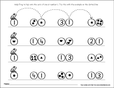 fun number activity for kindergarteners