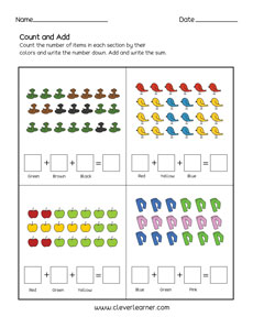counting in groups of three activity for preschools