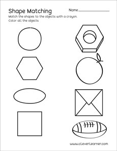 free kindergarten worksheets on circles