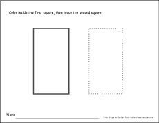 rectangle shape activity 1